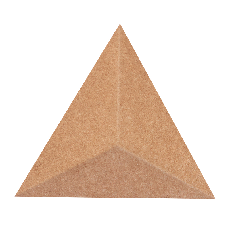 shapes panel triangle-68 3d panel triangle light brown