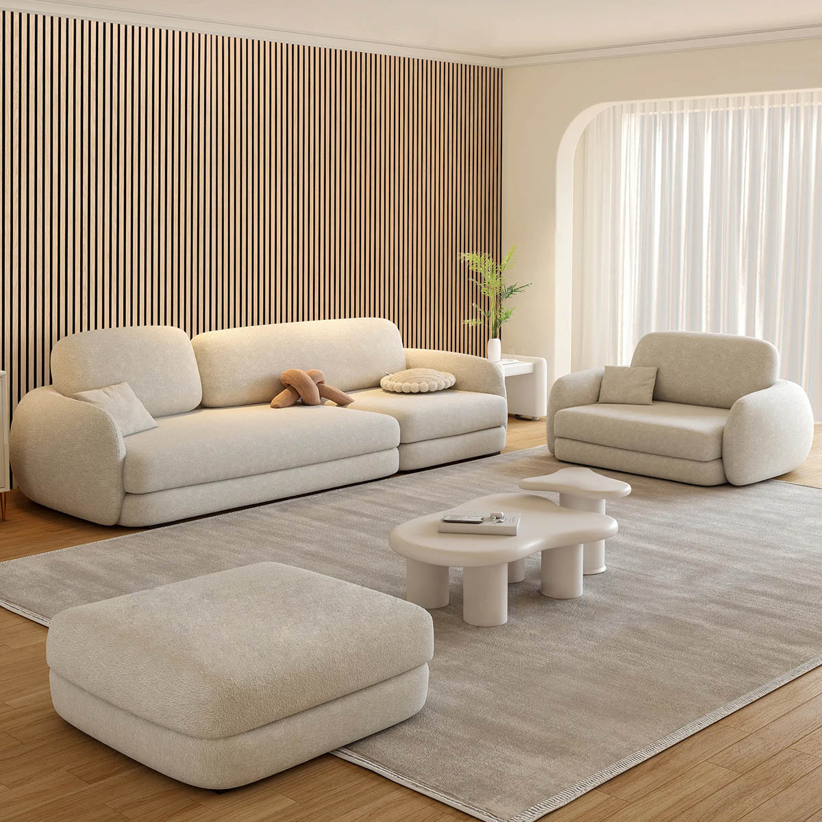 acoustic panel slat oak veneer living room acoustic wall panel decorative