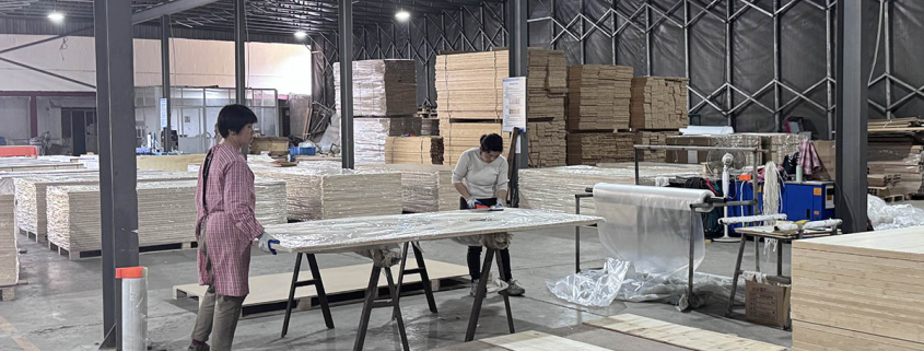 bamboo product processing bamboo factory workplace