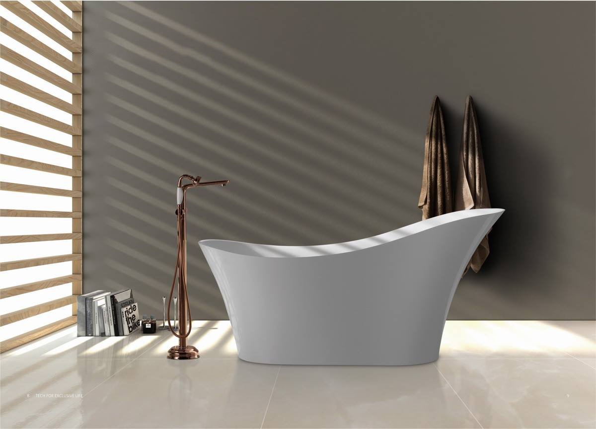 bathtub (3) white acrylic bathtub