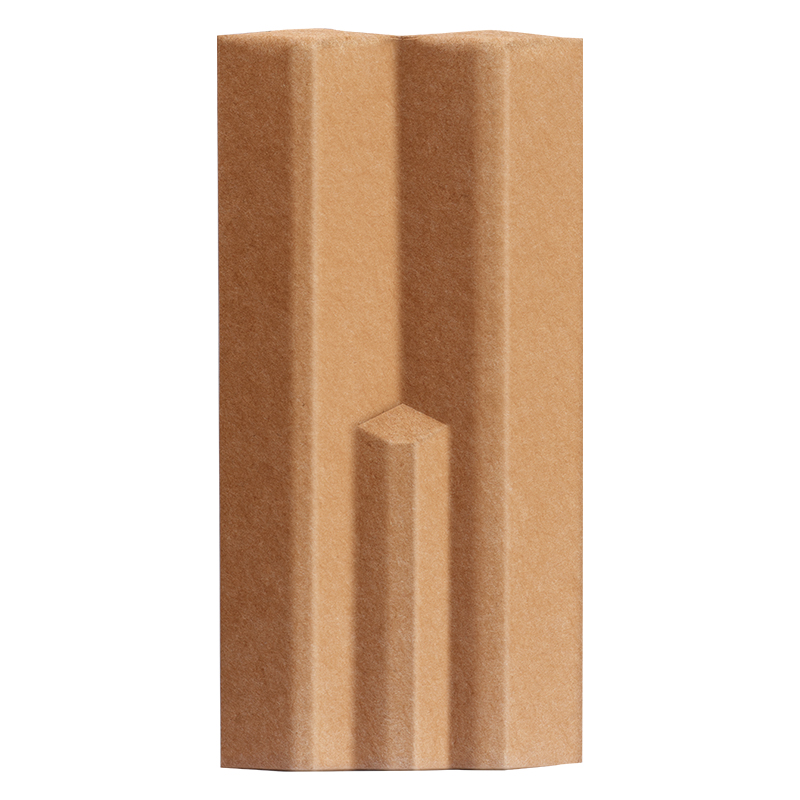 shape rectangle 3d panel rectangle brown patterns
