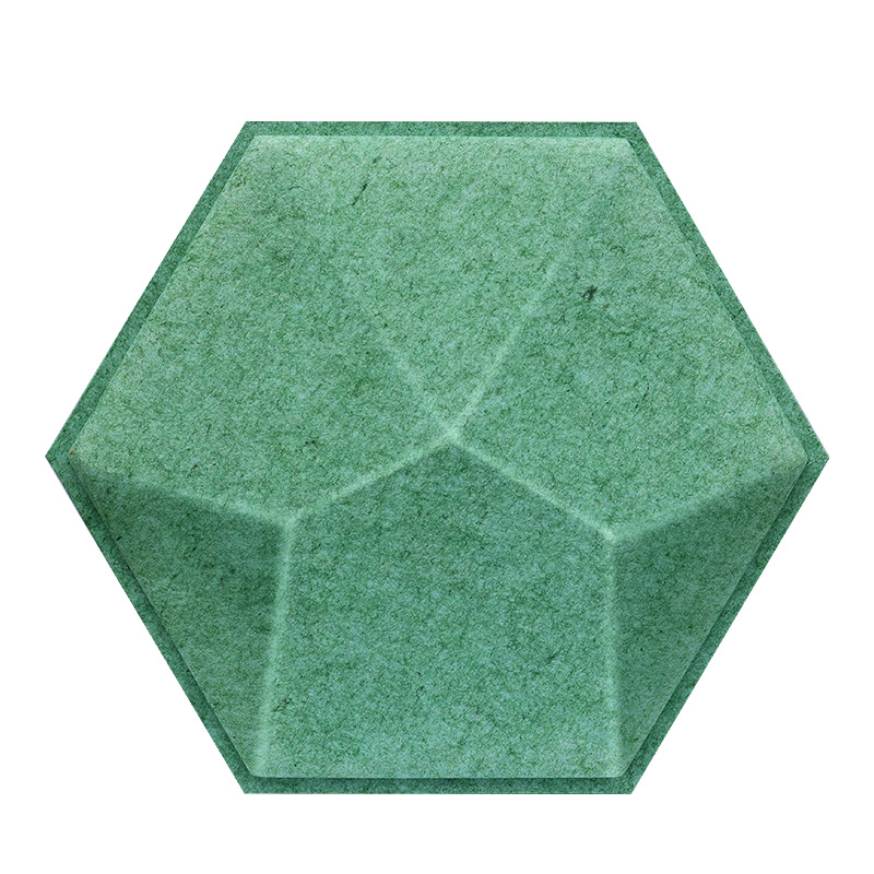 shape hexagon 3d- green green 3D pattern hexagon