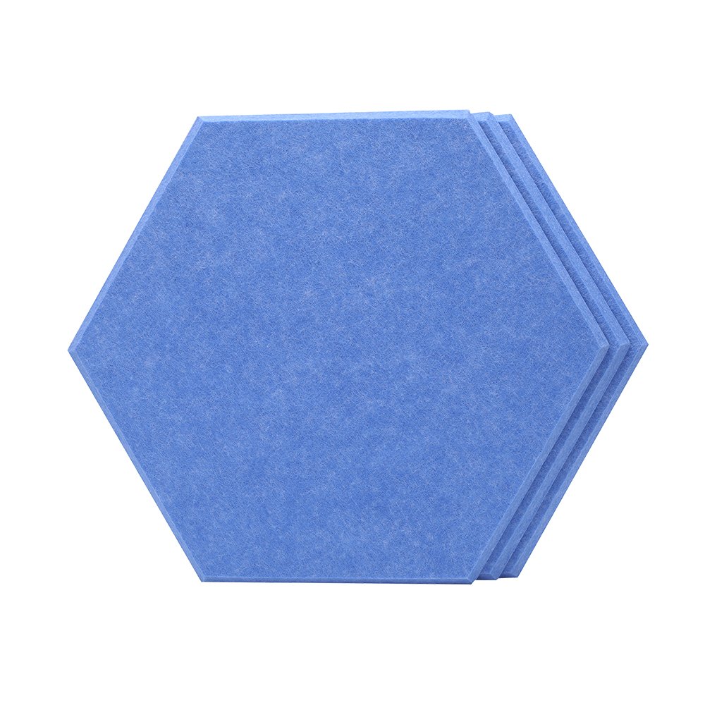 Hexagon-blue Hexagon PET panel blue