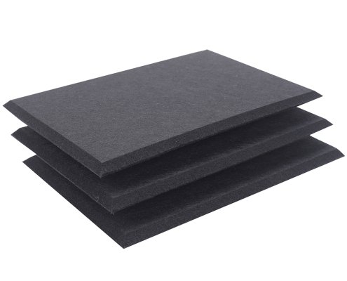 rectangular panel black PET