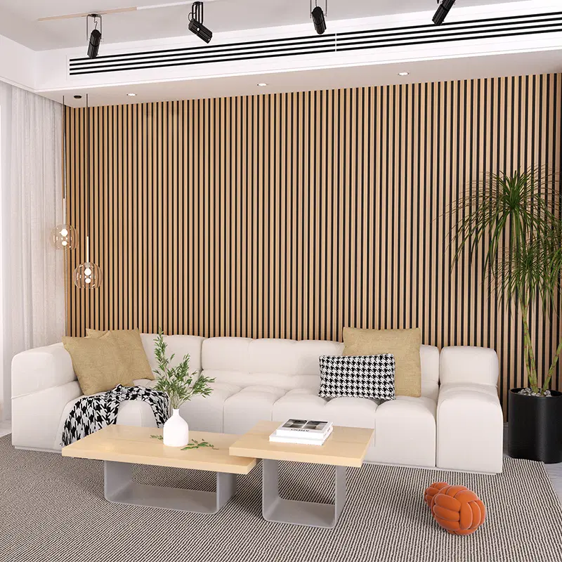 Melamine acoustic panels