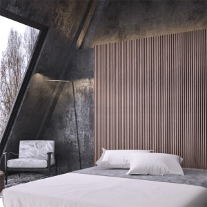 round panel bedroom