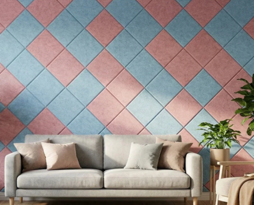 square wall PET panels